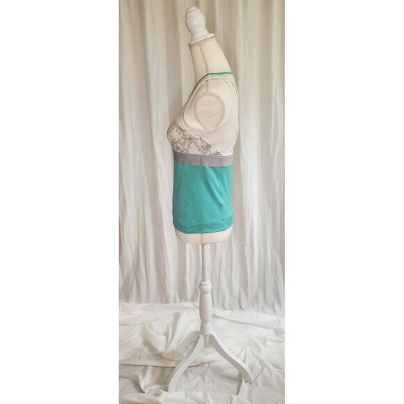 Women Adidas Stella McCartney Sz 0 White Tennis Tank Top Preppy Cutout Althletic - Picture 7 of 13